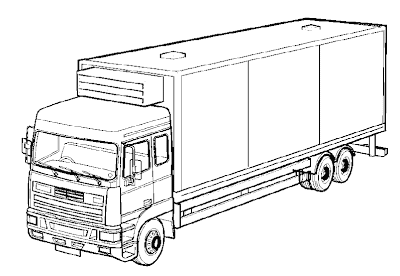 imagens Caminhões bitorneira bi-trem combi frigorifico utilitarios pintar Desenhos Para Colorir Caminhões bitorneira bi-trem combi frigorifico utilitarios
