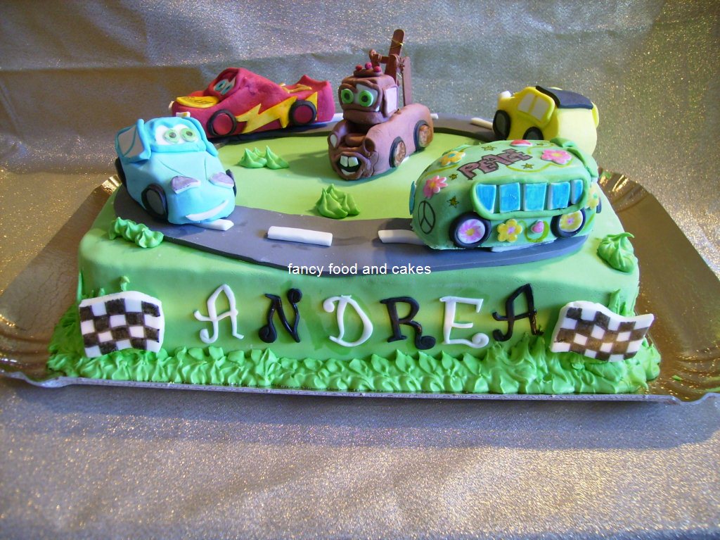 fancy food & cakes: Un altra torta di Cars - Another Cars cake