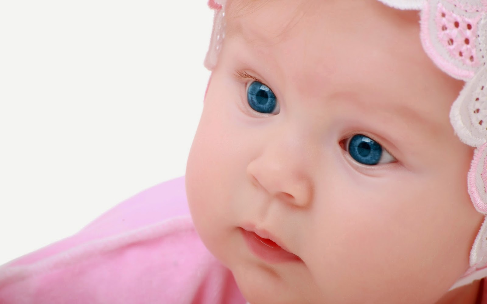 1. Baby girl with dark hair and blue eyes - wide 11