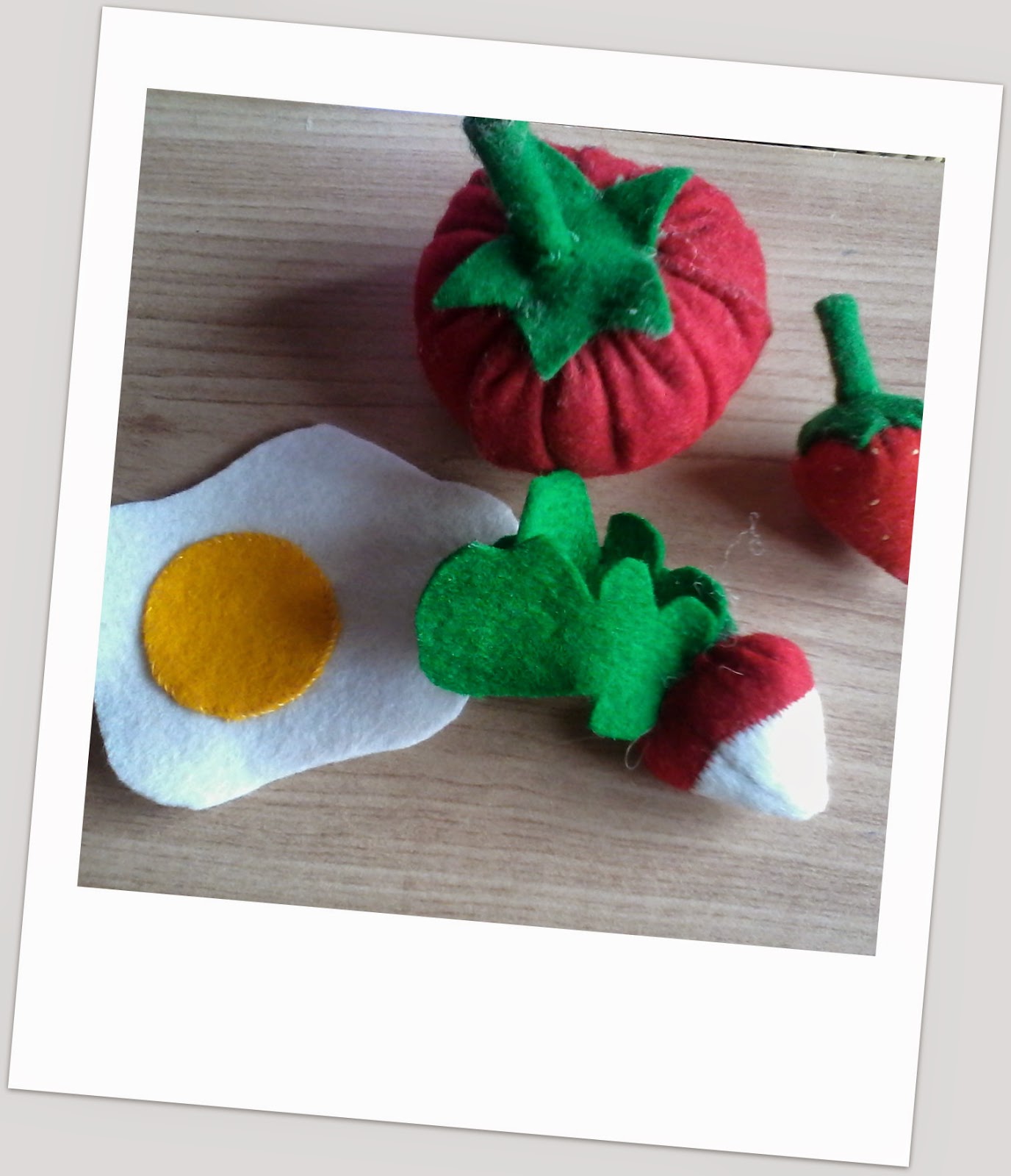 coudre couture légumes feutrine dinette steiner waldorf marotte