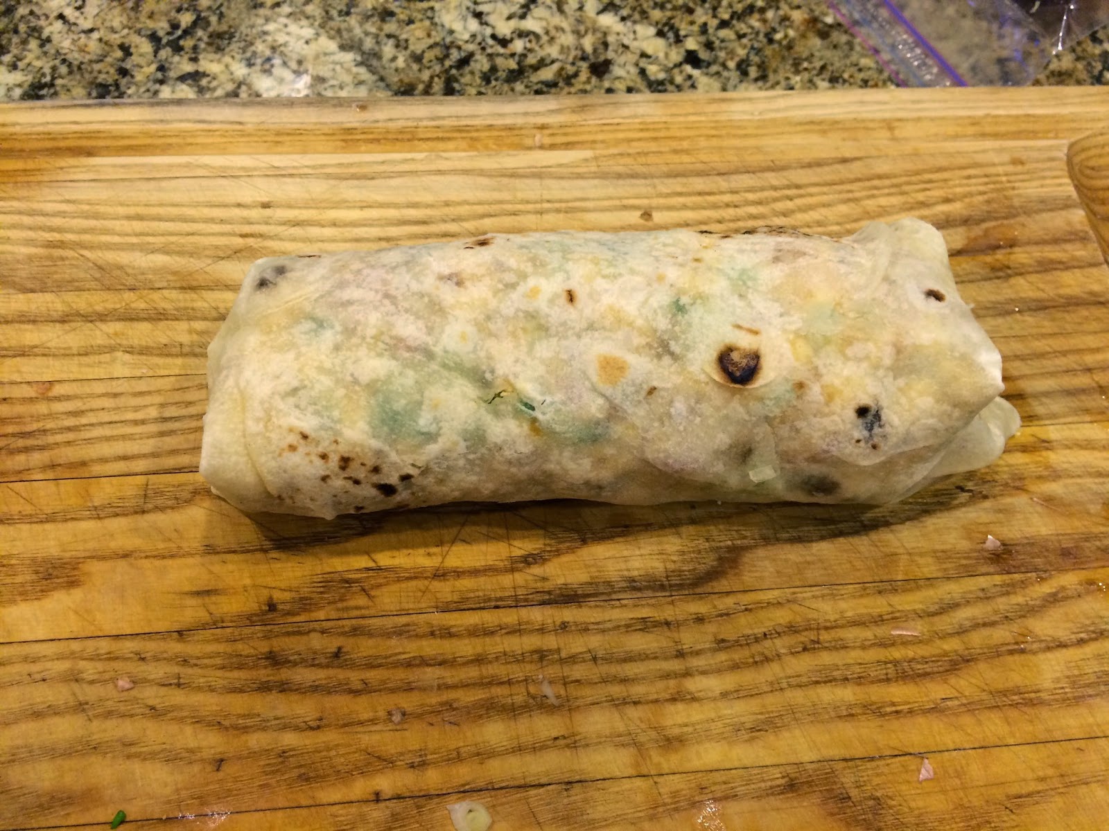 TASTE OF HAWAII PORTUGUESE SAUSAGE AND EGG BREAKFAST BURRITO