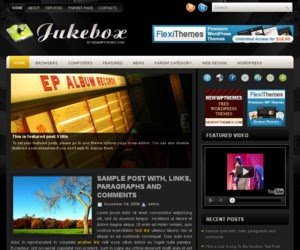 Jukebox WordPress Theme