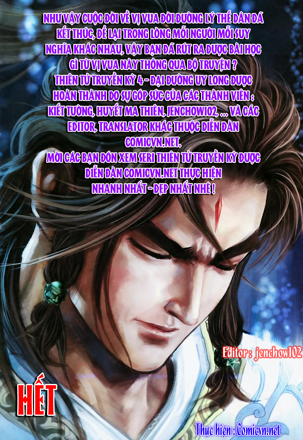 Thiên Tử Truyền Kỳ IV - Đại Đường Uy Long chap 102