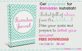 Printable Ramadan Journal