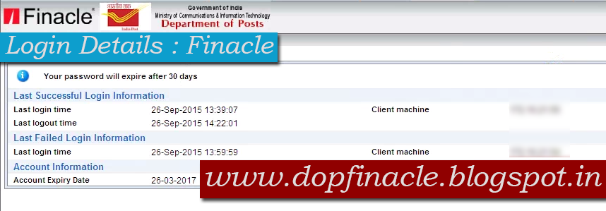 finacle login finacle login