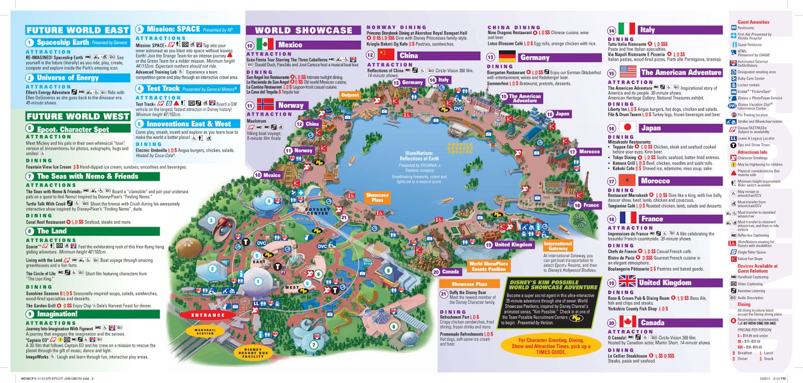 Parkscope: The New Walt Disney World Guide Maps