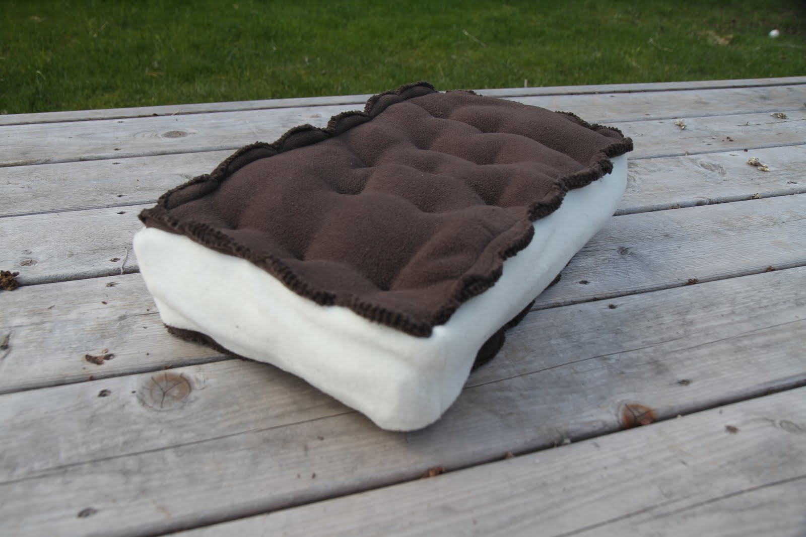 Miles Ozzie Ice Cream Sandwich Pillow Tasty Comfort