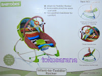 Baby Bouncer BabyDoes CH-BB762 Infant to Toddler Rocker