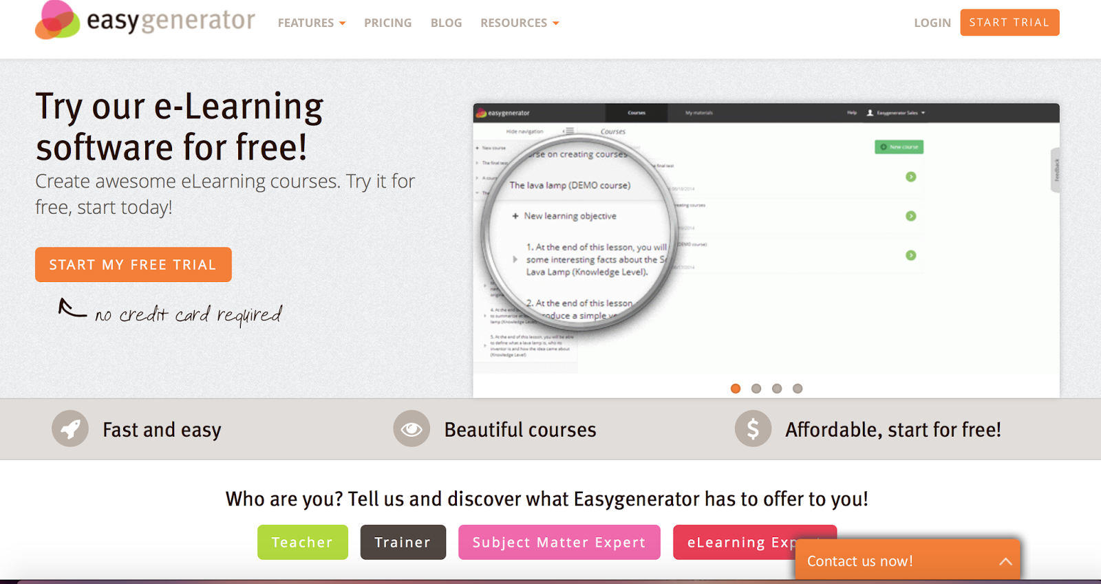 Brittany's Blog Easygenerator Elearning Software to create your own