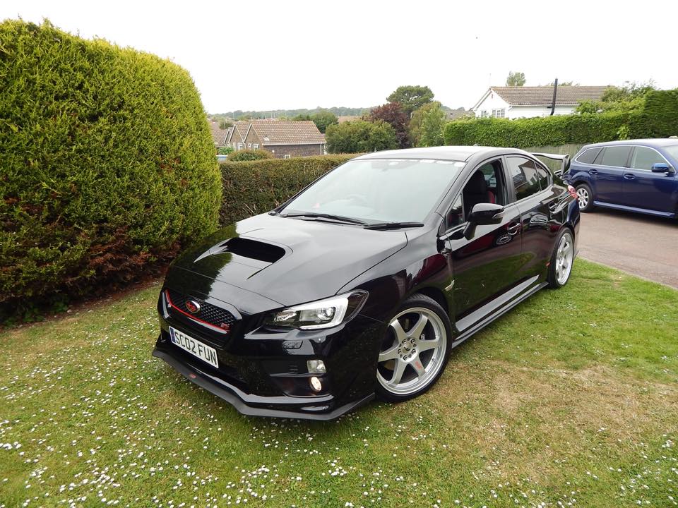 mean black subaru wrx sti 2015 with 19 inch alloy rims subie galleryblack custom subwrx sti 2015 pics photos rims custom alloy 18 inch 19 inch 17 inch