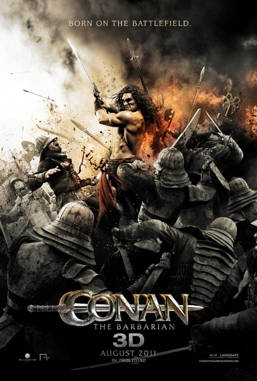 New TV Spot For "CONAN THE BARBARIAN" Reveals Intense New Footage