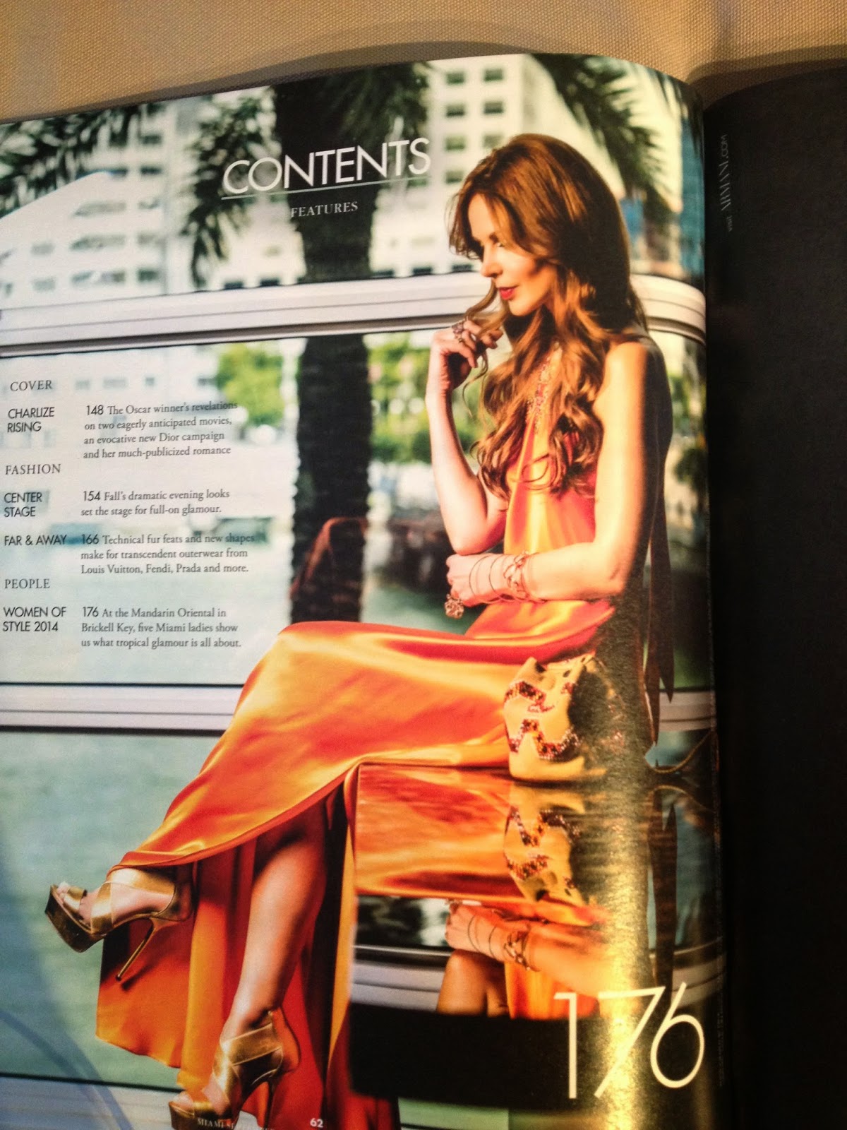 Athina Kliomi Opens “Women of Style 2014” in Miami Magazine’s September Issue