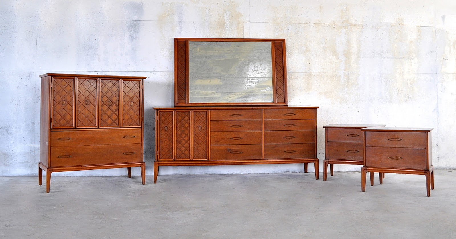 Mid Century Bedroom Sets Mid Century Modern Brasilia