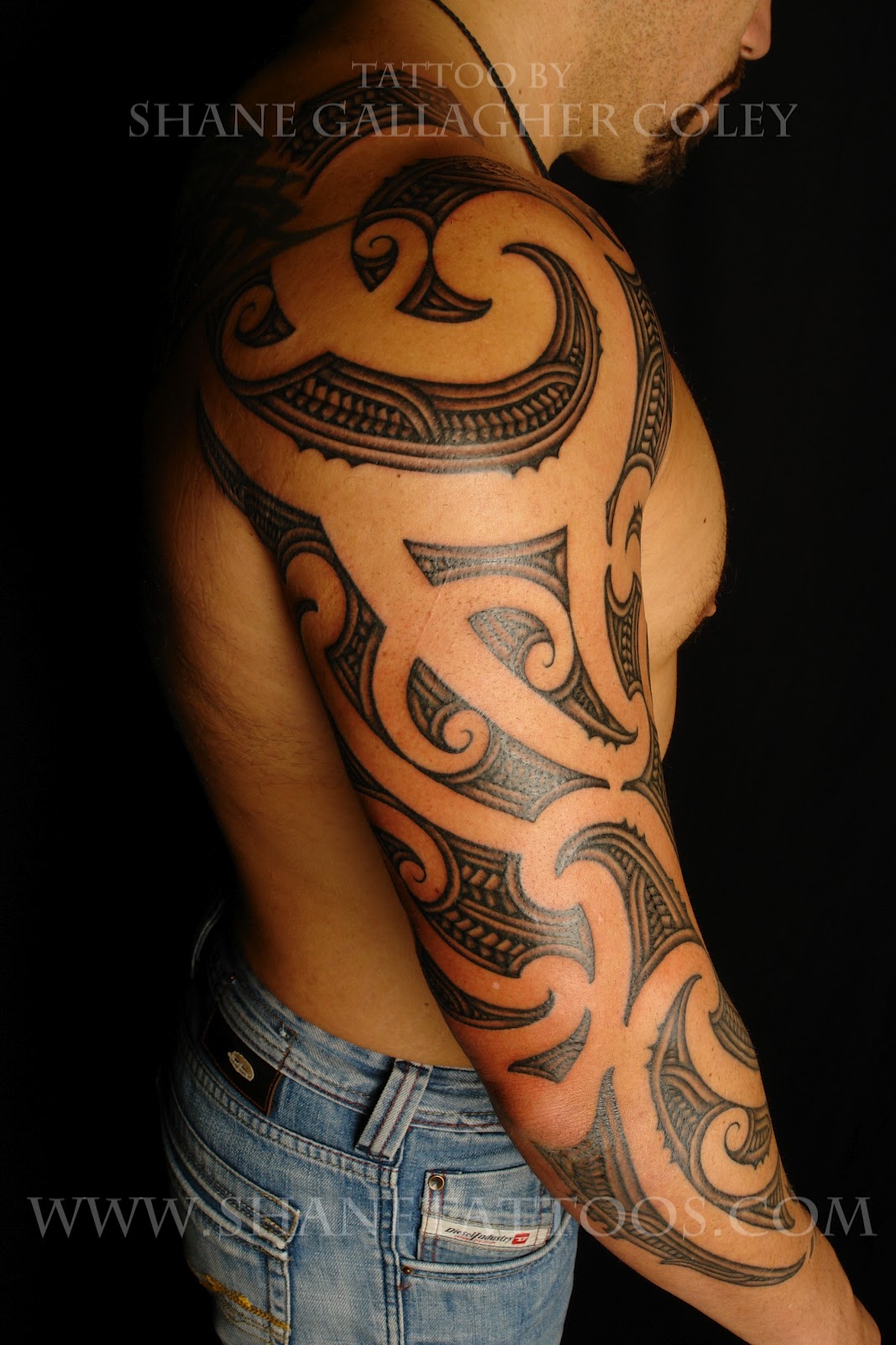 Maori Sleeve Tattoos