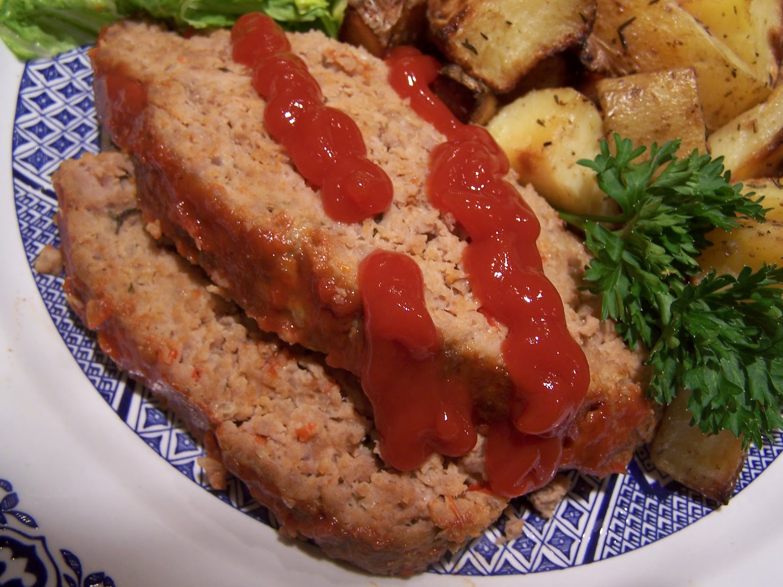 Go Ahead... Take A Bite! "Mom's" Meatloaf