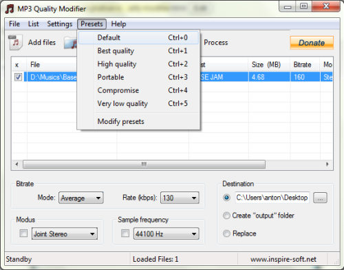 mp3 quality modifier preset Meningkatkan Kualitas MP3 Dengan MP3 Quality Modifier