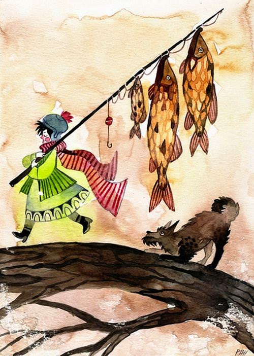 Pauliina Hannuniemi ilustrações singelas caricaturais contos de fadas Pauliina Hannuniemi ilustrações singelas caricaturais contos de fadas