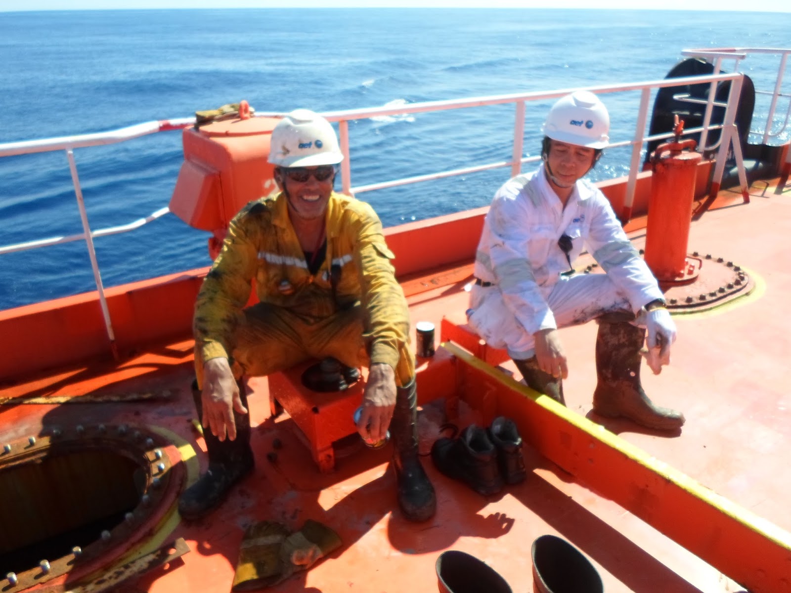 Ballast tank inspection We Are Sailors