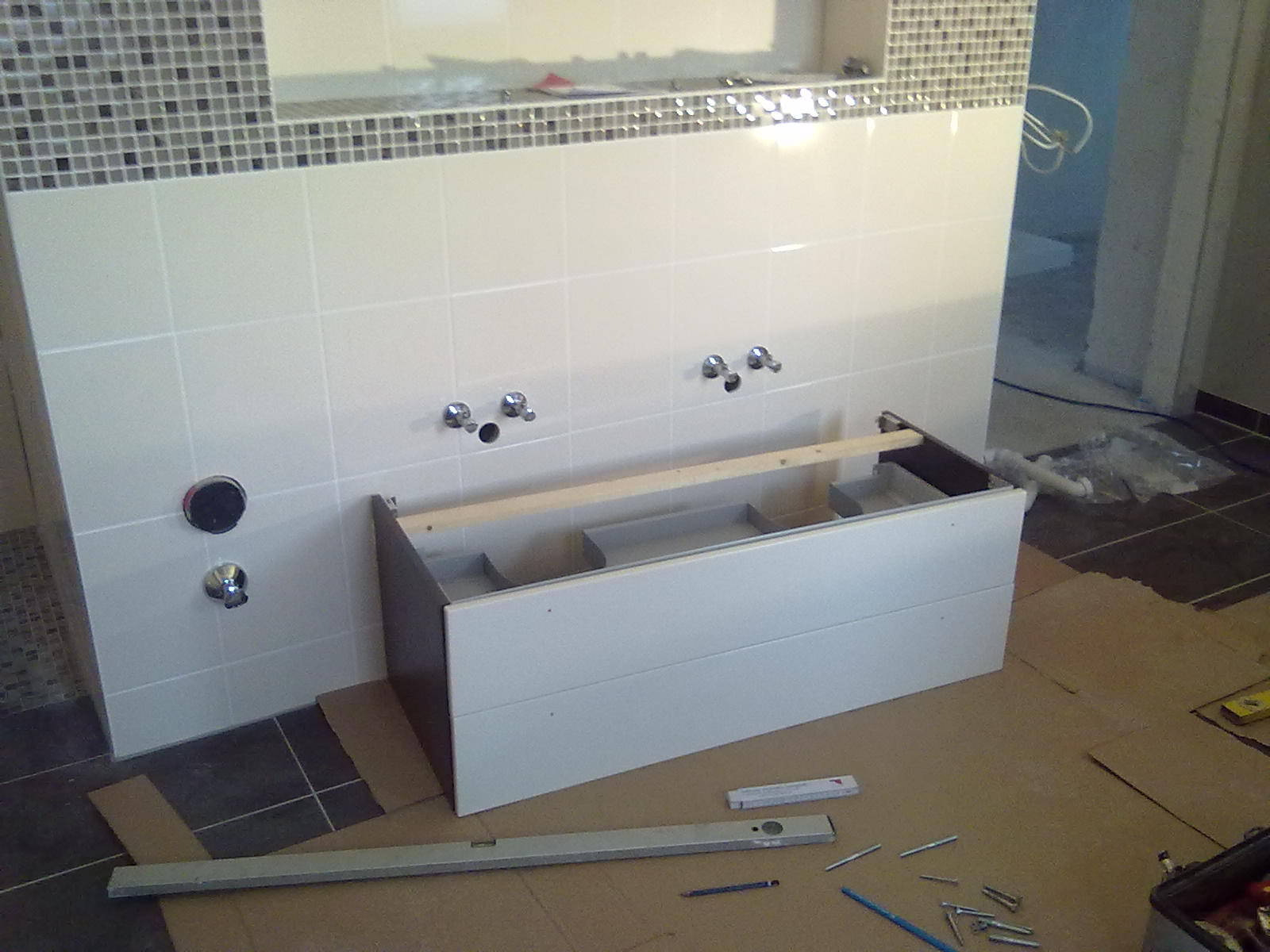 Trockenbau Waschtisch Befestigung 17 Parasta Ideaa Badezimmer Unterschrank Hangend Pinterestissa Trockenbau U2013 Hausbaublog U2013 Unser Talis Holzhaus Und Wie Es Weitergeht