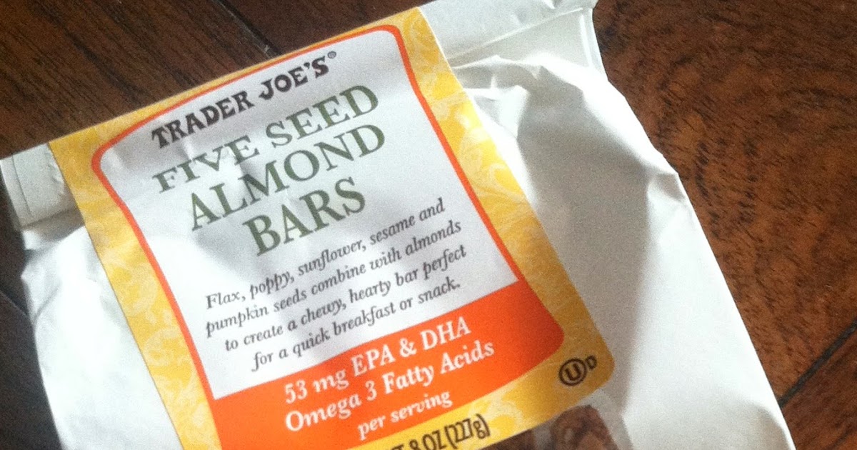 What's Good at Trader Joe's? Trader Joe's Five Seed Almond Bars