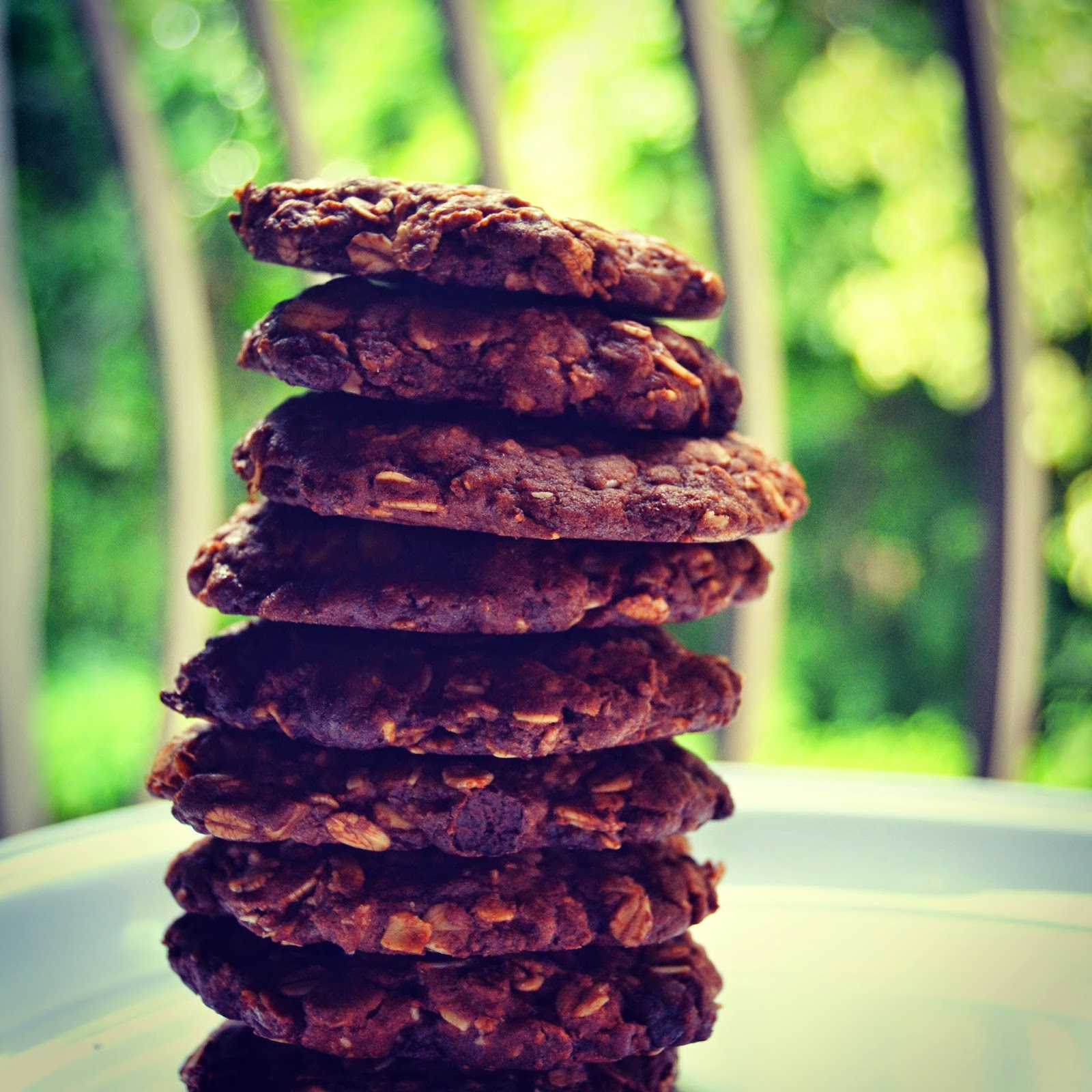 Eggless Oats & Chocolate Chip Cookies Forks N Knives