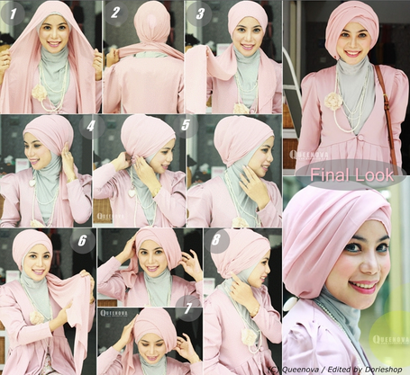 Hijab Turban For The Party
