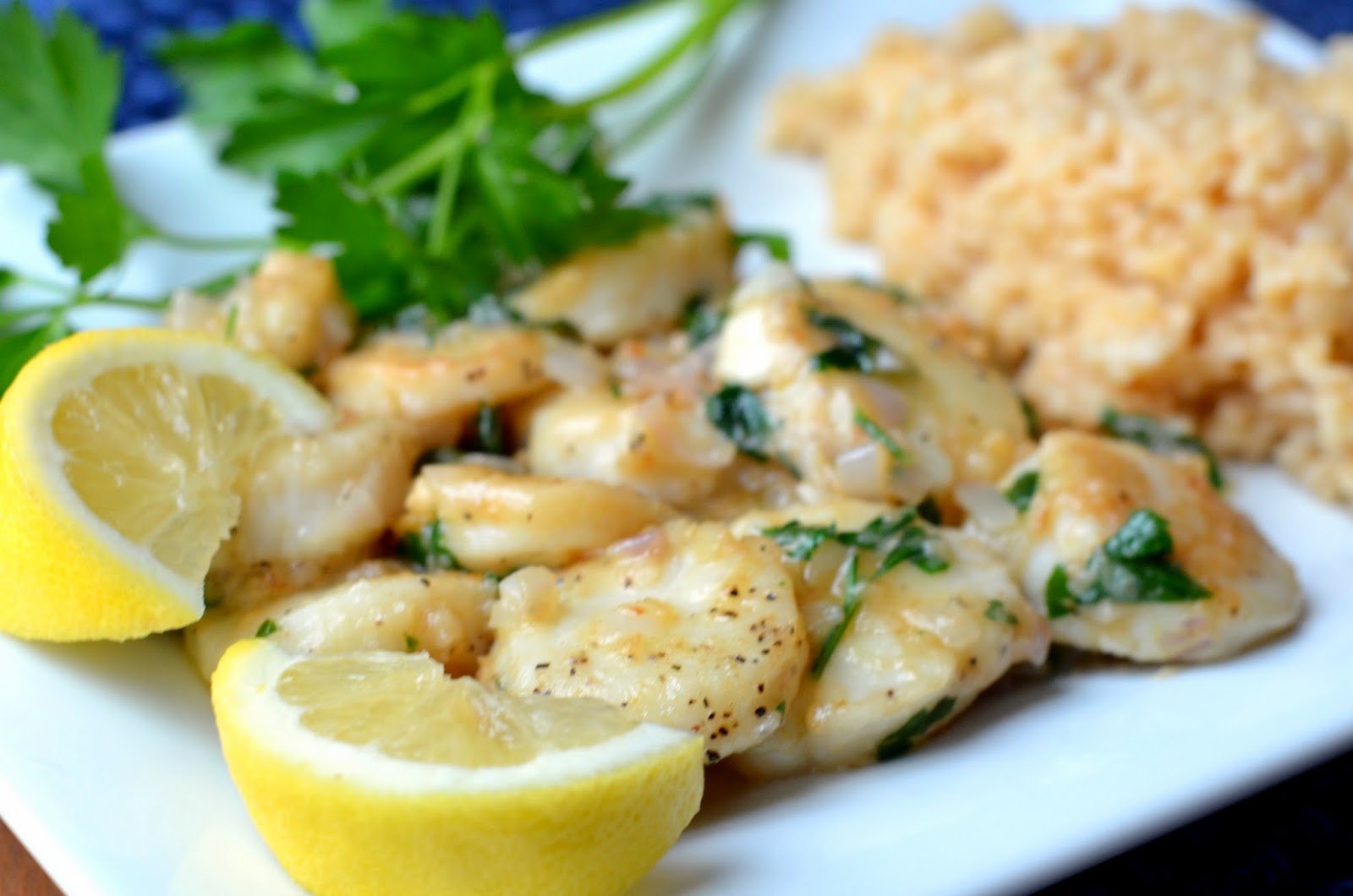 The Savvy Kitchen Scallops Provencal