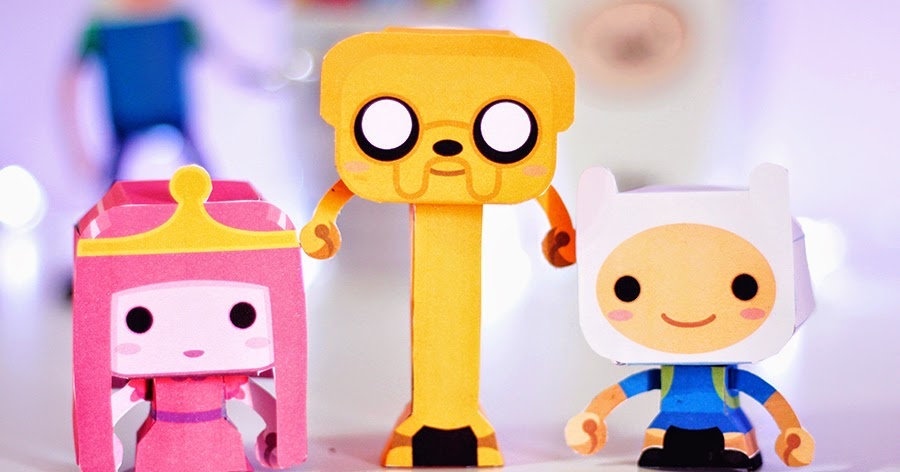 Boneco Bloco Montar Finn e Princesa Jujuba - Hora de Aventura