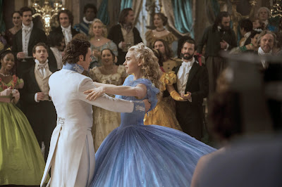Cinderella image featuring Lily James and Richard Madden