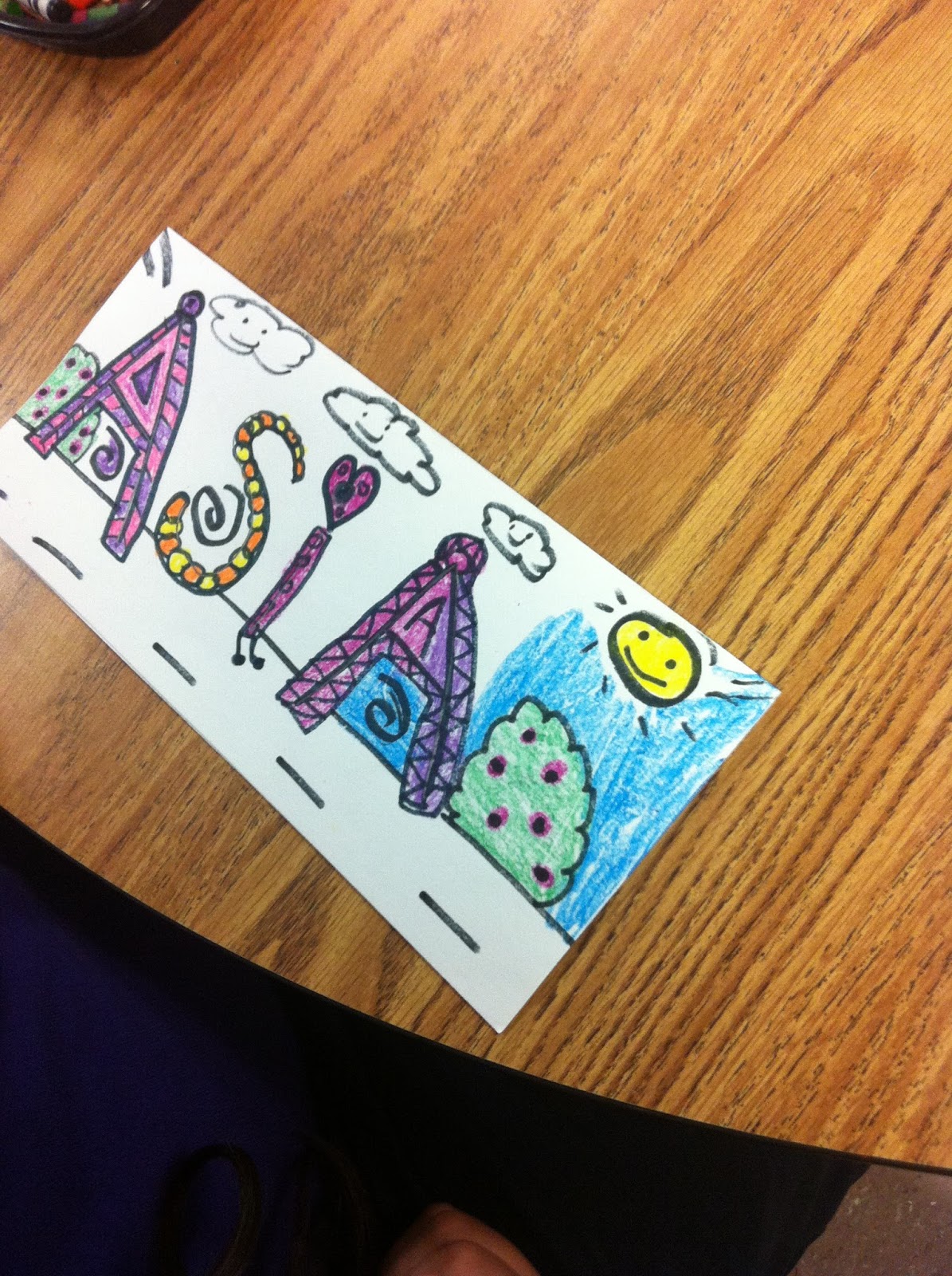 ChumleyScobey Art Room Name Tags and Idea Books