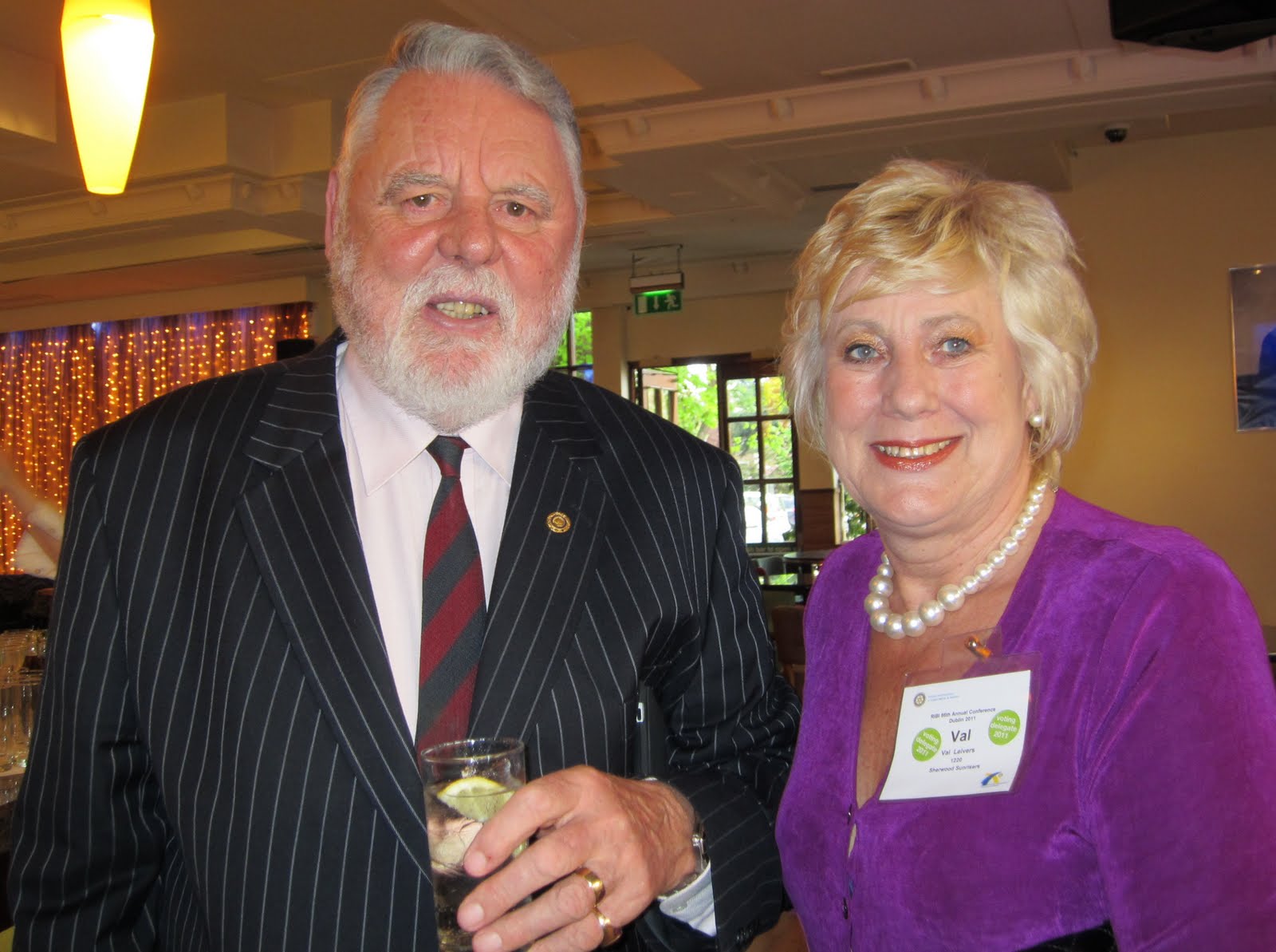 Diary of District 1220 Governor Val Leivers April 2011