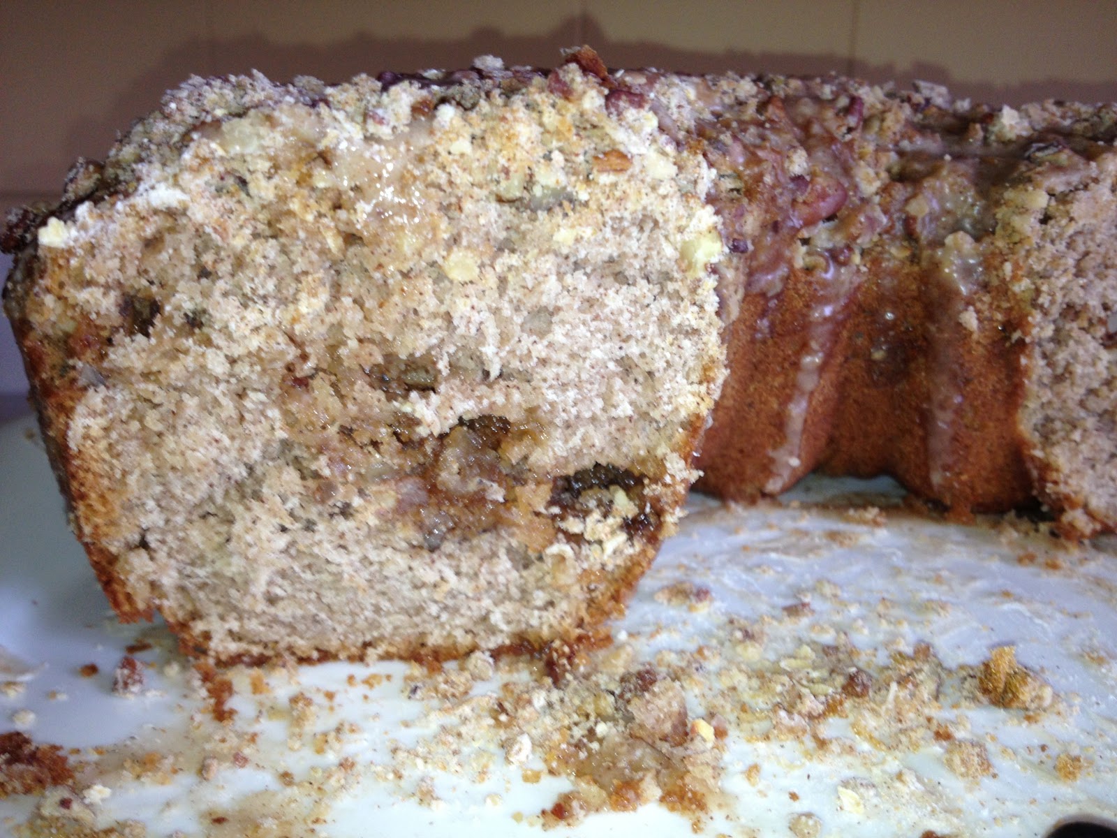 All You Need is Love... Cinnamon Streusel Coffee Bundt Cake!