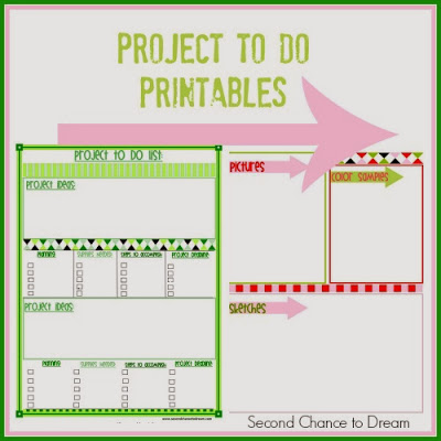 Second Chance to Dream: Project to Do List #freeprintables #printableplanner