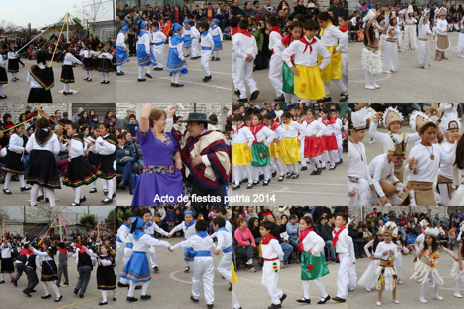 Acto de Fiestas Patrias 2014