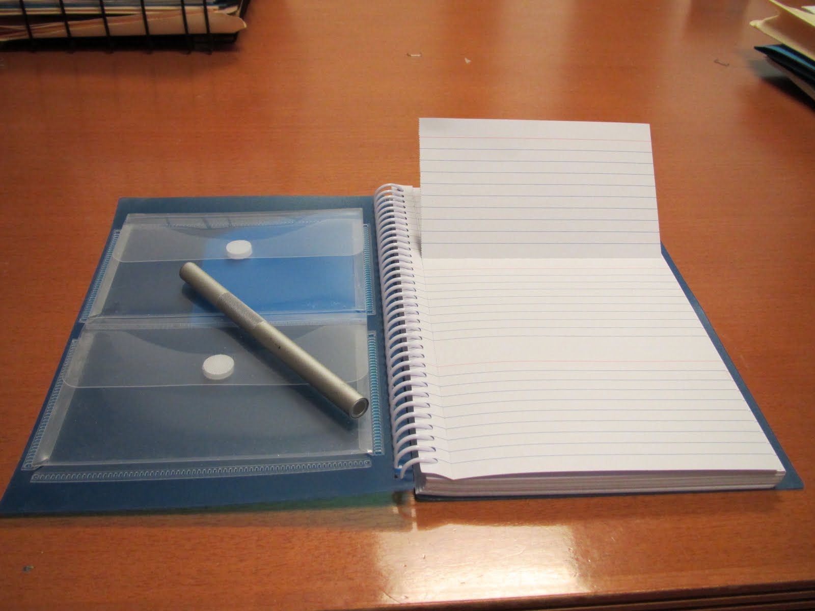 Pen and Paper Hoarder Oxford Index Card Notebook