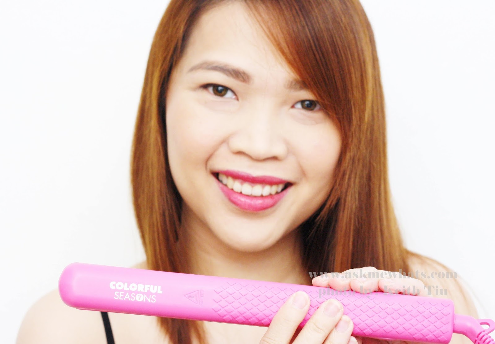 herstyler colorful seasons ceramic flat iron