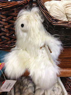 softest bear ever alpaca fleece toy