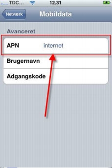 Opsætning af Internet og MMS på iPhone 3G, 3GS og 4 Opsætning af Internet og MMS på iPhone 3G, 3GS og 4