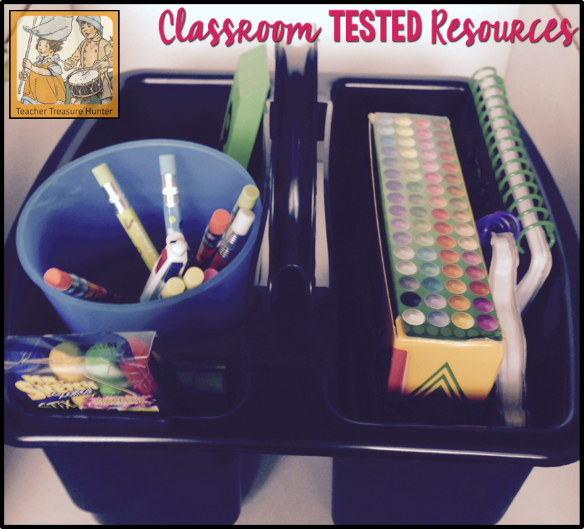 Office Supply Hacks for Teachers and a FREEBIE Classroom Tested Resources