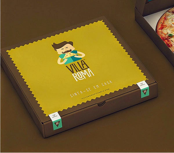 pizza packaging design