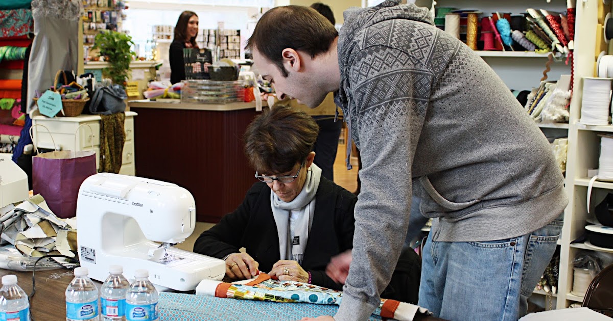 Philadelphia Modern Quilt Guild: Sewing day at Sew Smart Fabrics