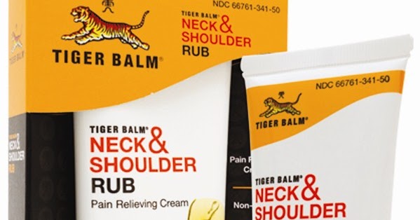 SaraLee's Deals Steals & Giveaways: Tiger Balm Neck & Shoulder Rub