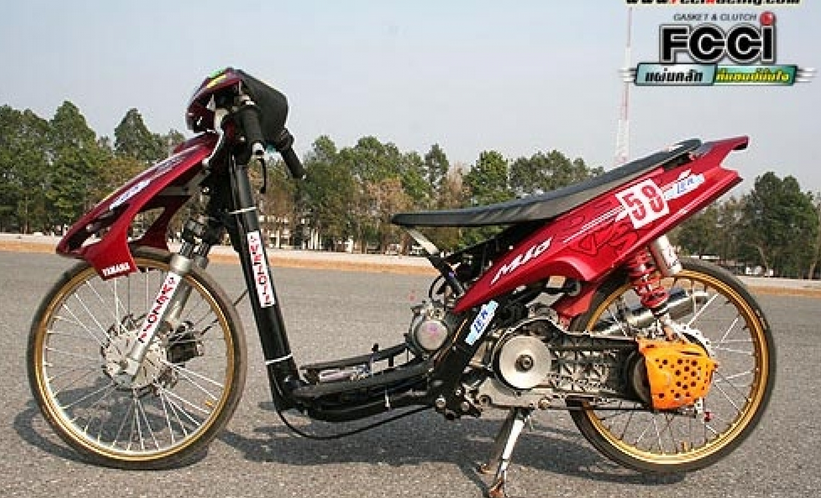 10 modifikasi motor drag keren dan kenceng