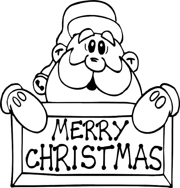 Merry Christmas Coloring Pages
