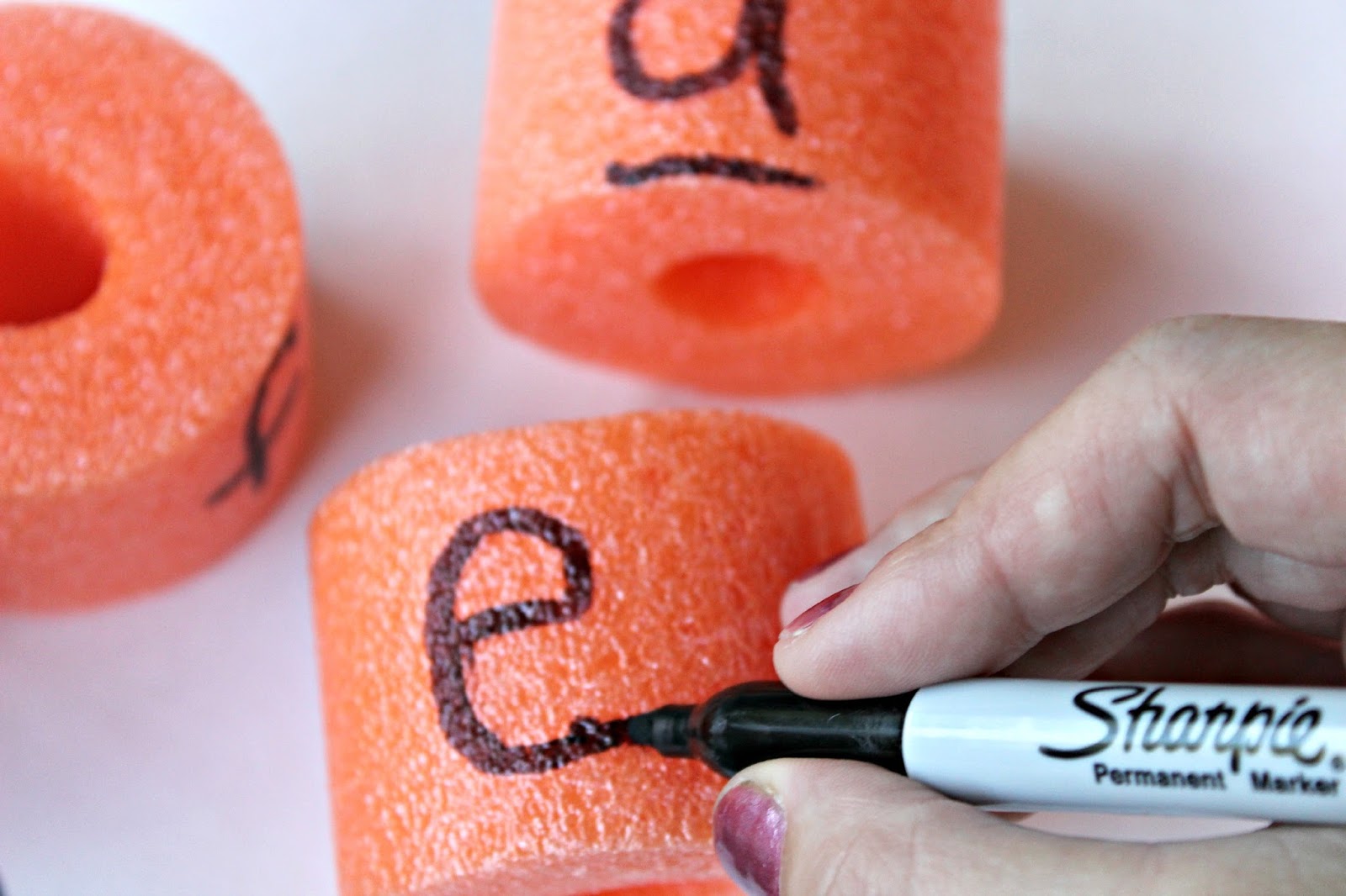 Learning Ideas for Alphabet Pool Noodles