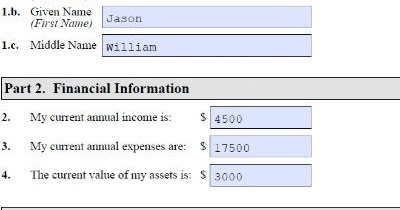 Dreamers Are Us: Completed sample Form I-765WS