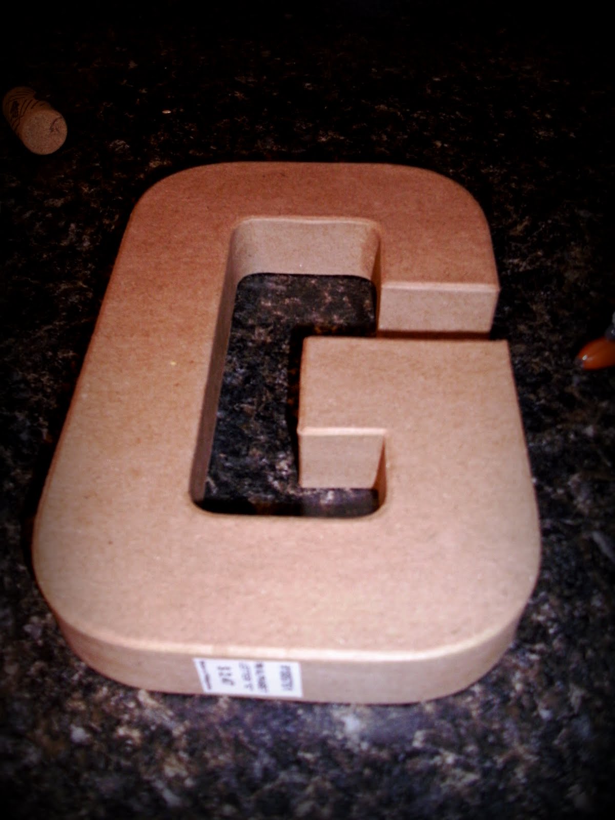 Making Home Wine Cork Letters