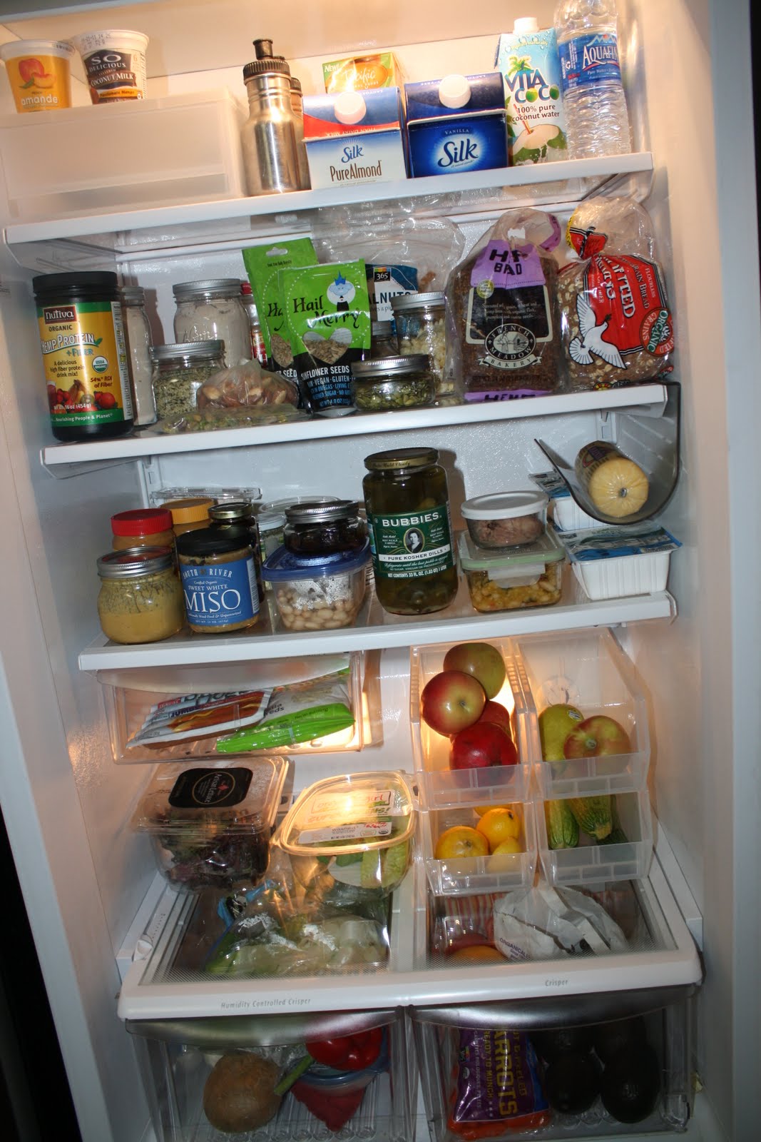 vegan and so forth What's In My Fridge?