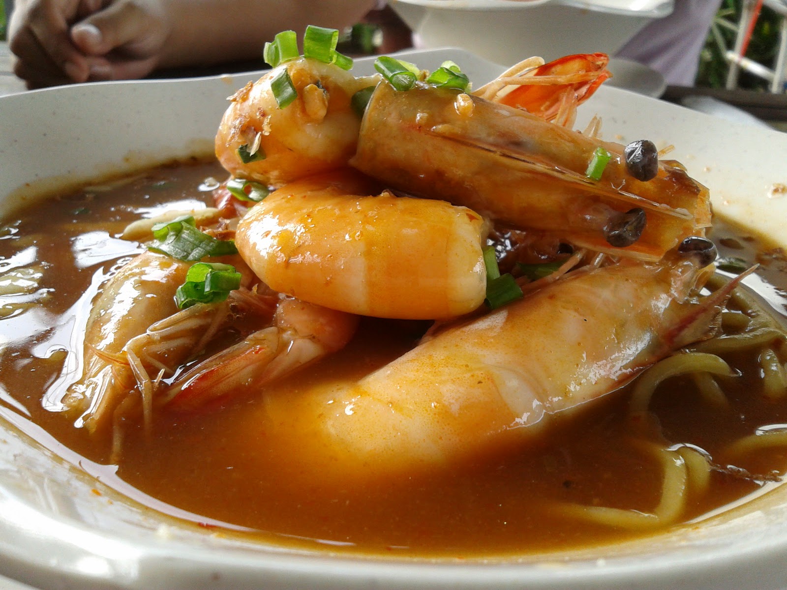 ini blog selipar buruk Mee Udang Mak Jah Kuala Sepetang, Taiping