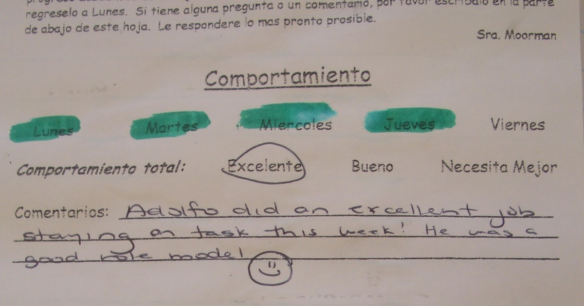 Classroom Freebies Weekly Reports Communicating with Parents